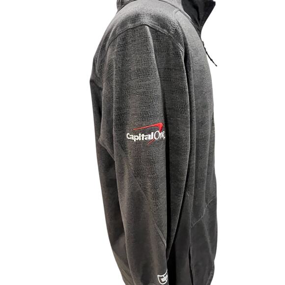 Ogio Endurance Jacket Mens XL Gray Full Zip Jacket Performance Capital One Logo - Picture 6 of 10